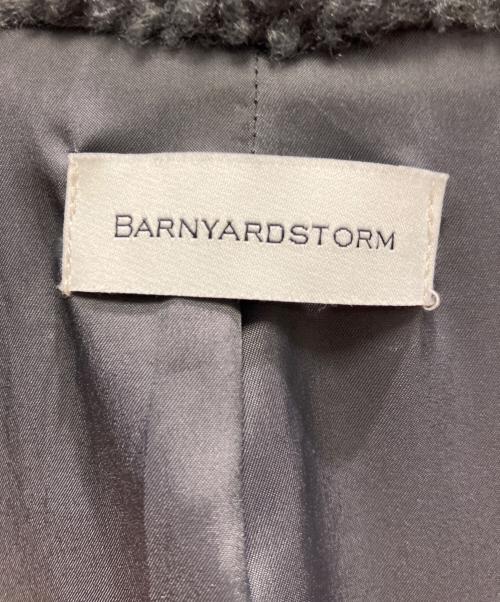BARNYARDSTORM（バンヤードストーム）BARNYARDSTORM (バンヤードストーム) プードルボアコート グレーの古着・服飾アイテム