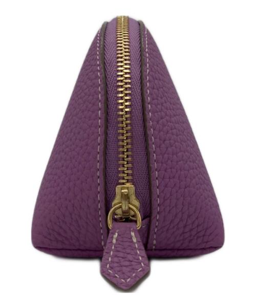bonaventura（ボナベンチュラ）bonaventura (ボナベンチュラ) コスメティックポーチ パープルの古着・服飾アイテム