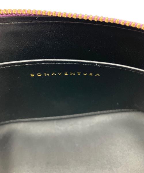 bonaventura（ボナベンチュラ）bonaventura (ボナベンチュラ) コスメティックポーチ パープルの古着・服飾アイテム