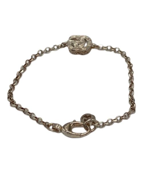 GUCCI（グッチ）GUCCI (グッチ) ダブルGブレスレット シルバーの古着・服飾アイテム