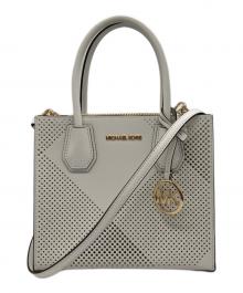 MICHAEL KORS（マイケル・コース）の古着「2WAYハンドバッグ」｜ホワイト