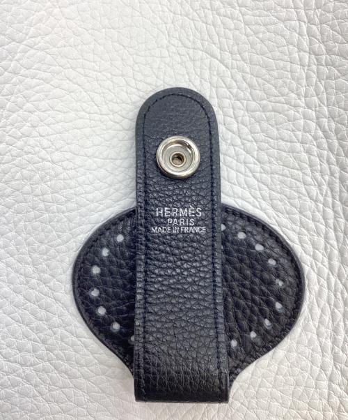 HERMES（エルメス）HERMES (エルメス) ロデオドゥ ホワイト×ブラックの古着・服飾アイテム