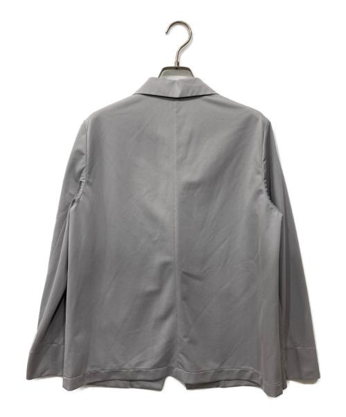 COMME CA ISM（コムサイズム）COMME CA ISM (コムサイズム) タイプライタージャージテーラードジャケット グレー サイズ:6の古着・服飾アイテム