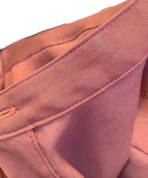VERMEIL par iena（ヴェルメイユ パー イエナ）VERMEIL par iena (ヴェルメイユ パー イエナ) シルキーツイルワンピース エンジ サイズ:FREEの古着・服飾アイテム