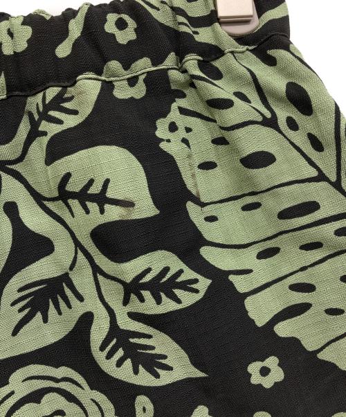 JIL SANDER+（ジルサンダープラス）JIL SANDER+ (ジルサンダープラス) ショートパンツ グリーン×ブラック サイズ:32の古着・服飾アイテム