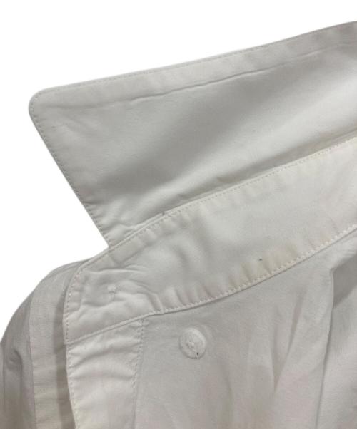 sacai（サカイ）sacai (サカイ) DRAWSTRING COTTON POPLIN SHIRT ホワイト サイズ:2の古着・服飾アイテム