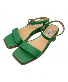 PELLICO SUNNY（ペリーコサニー）の古着「PELLICO SUNNY ジュートフラットサンダル」｜グリーン