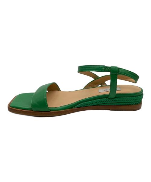 PELLICO SUNNY（ペリーコサニー）PELLICO SUNNY (ペリーコサニー) PELLICO SUNNY ジュートフラットサンダル グリーン サイズ:35の古着・服飾アイテム