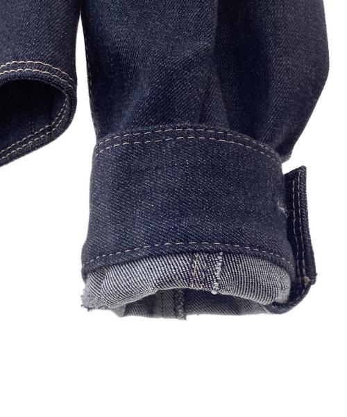 ANAYI（アナイ）ANAYI (アナイ) デニムライクジップアップジャケット インディゴ サイズ:36の古着・服飾アイテム