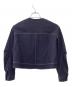 ANAYI (アナイ) デニムライクジップアップジャケット インディゴ サイズ:36：12000円