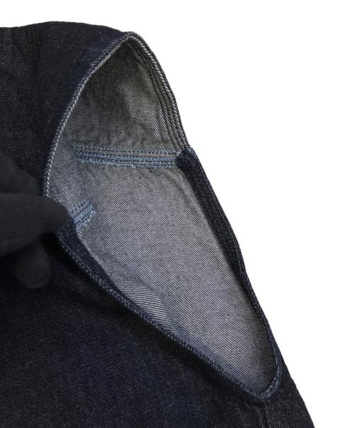 MANOF（マノフ）MANOF (マノフ) SLANT NECK DENIM TOPS インディゴ サイズ:FREEの古着・服飾アイテム