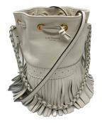 J&M DAVIDSONジェイ＆エム デヴィッドソン）の古着「巾着ショルダーバッグ」｜ホワイト