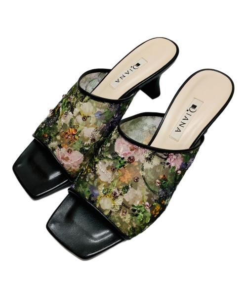 DIANA（ダイアナ）DIANA (ダイアナ) ミュール ブラック サイズ:Mの古着・服飾アイテム