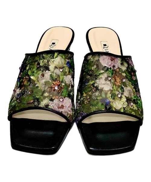 DIANA（ダイアナ）DIANA (ダイアナ) ミュール ブラック サイズ:Mの古着・服飾アイテム