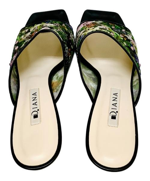 DIANA（ダイアナ）DIANA (ダイアナ) ミュール ブラック サイズ:Mの古着・服飾アイテム