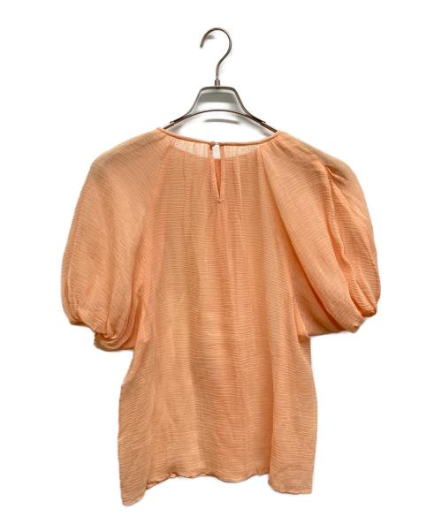 ANAYI（アナイ）ANAYI (アナイ) パフスリーブブラウス オレンジ サイズ:38の古着・服飾アイテム