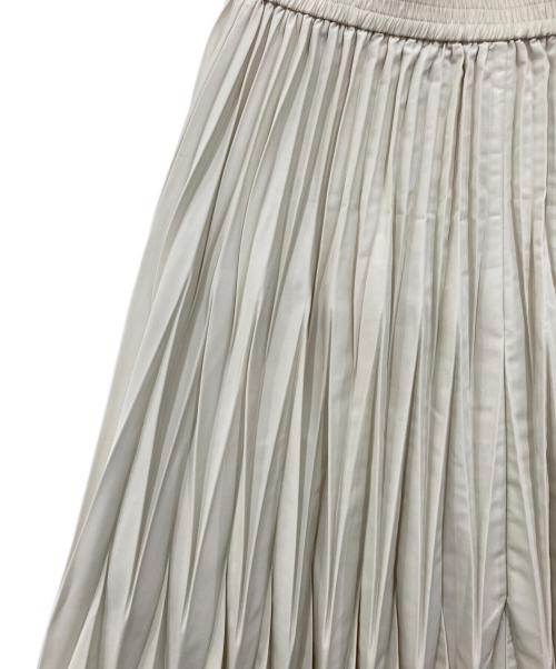 MARILYN MOON（マリリンムーン）MARILYN MOON (マリリンムーン) modern pleats skirt アイボリー サイズ:FREEの古着・服飾アイテム