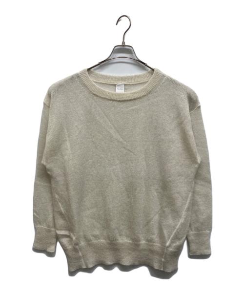MaxMara（マックスマーラ）MaxMara (マックスマーラ) モヘアニット アイボリー サイズ:Mの古着・服飾アイテム