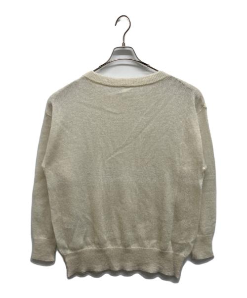 MaxMara（マックスマーラ）MaxMara (マックスマーラ) モヘアニット アイボリー サイズ:Mの古着・服飾アイテム
