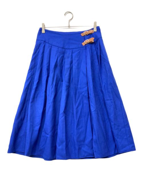 O'NEIL OF DUBLIN（オニールオブダブリン）O'NEIL OF DUBLIN (オニールオブダブリン) ラップスカート ブルー サイズ:SIZE Freeの古着・服飾アイテム