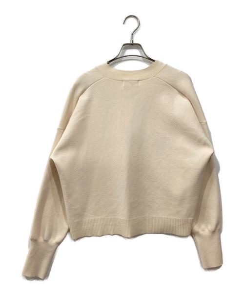 INED（イネド）INED (イネド) スムースカーディガン アイボリー サイズ:9の古着・服飾アイテム
