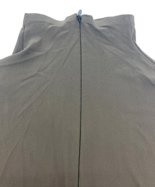 ALAIA（アライア）ALAIA (アライア) Draped Jersey Dress　ドレープトジャージードレス カーキ サイズ:36の古着・服飾アイテム
