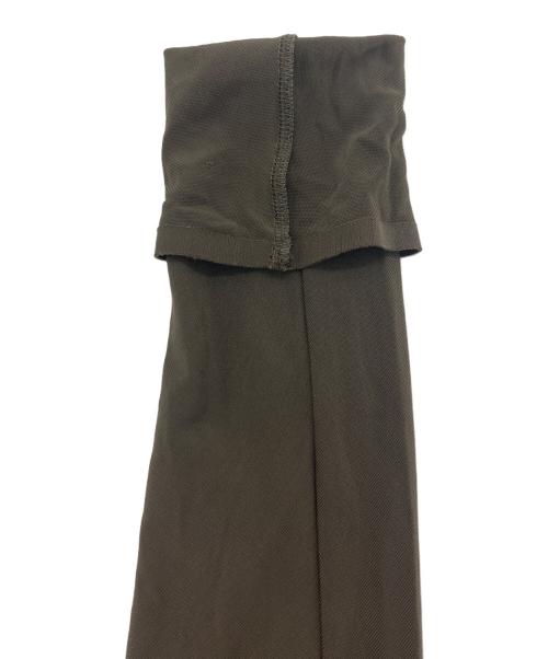 ALAIA（アライア）ALAIA (アライア) Draped Jersey Dress　ドレープトジャージードレス カーキ サイズ:36の古着・服飾アイテム