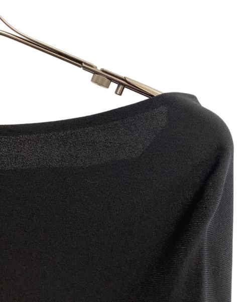 Philosophy Di Lorenzo Serafini（フィロソフィ ディ ロレンツォ セラフィニ）Philosophy Di Lorenzo Serafini (フィロソフィ ディ ロレンツォ セラフィニ) PHILOSOPHY di Lorenzo Serafini　アシンメトリー プリーツ トップ ブラック サイズ:USA 4の古着・服飾アイテム