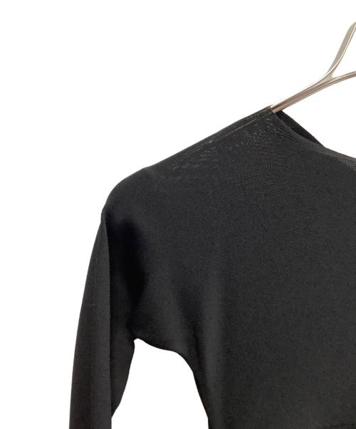 Philosophy Di Lorenzo Serafini（フィロソフィ ディ ロレンツォ セラフィニ）Philosophy Di Lorenzo Serafini (フィロソフィ ディ ロレンツォ セラフィニ) PHILOSOPHY di Lorenzo Serafini　アシンメトリー プリーツ トップ ブラック サイズ:USA 4の古着・服飾アイテム