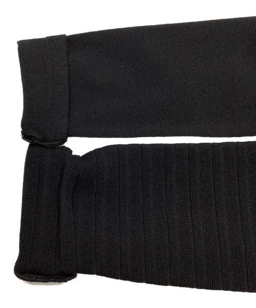 Philosophy Di Lorenzo Serafini（フィロソフィ ディ ロレンツォ セラフィニ）Philosophy Di Lorenzo Serafini (フィロソフィ ディ ロレンツォ セラフィニ) PHILOSOPHY di Lorenzo Serafini　アシンメトリー プリーツ トップ ブラック サイズ:USA 4の古着・服飾アイテム