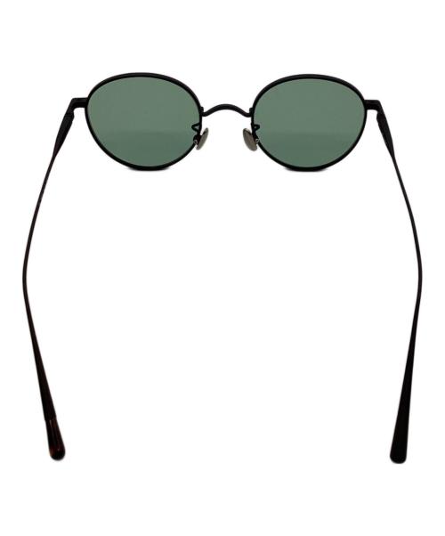 BLANC（ブラン）BLANC (ブラン) サングラス ブラック×グリーン サイズ:47□23 142の古着・服飾アイテム