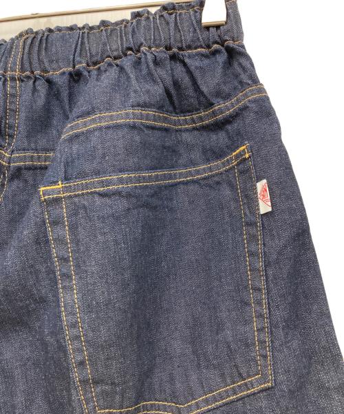 DANTON（ダントン）DANTON (ダントン) カラーデニム ベルテッドイージーパンツ インディゴ サイズ:38 未使用品の古着・服飾アイテム