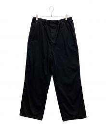 DANTON（ダントン）の古着「DRILL CLOTH PAINTER PANTS」｜ブラック