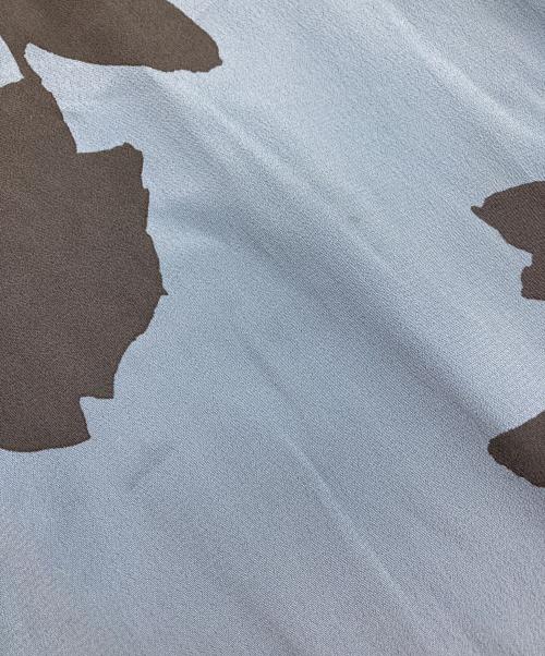 marimekko（マリメッコ）marimekko (マリメッコ) レーヨンワンピース ブルー サイズ:36の古着・服飾アイテム