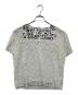 MM6 Maison Margiela（エムエムシックスメゾンマルジェラ）の古着「レース エイズTシャツ」｜ホワイト