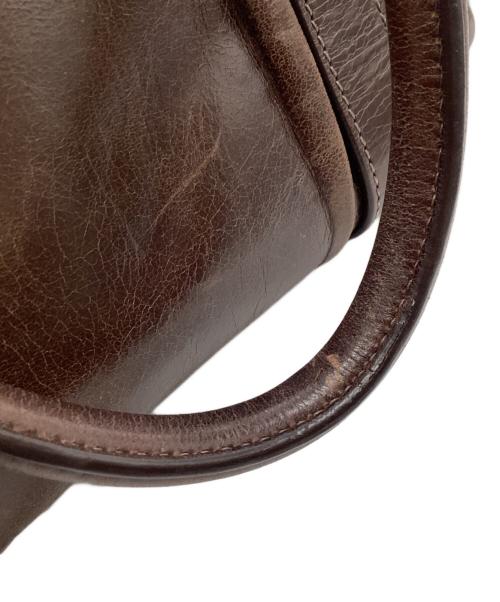 MIU MIU（ミュウミュウ）MIU MIU (ミュウミュウ) 2WAYショルダーバッグ ブラウンの古着・服飾アイテム