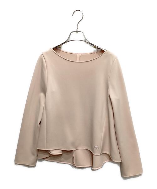 FOXEY NEWYORK（フォクシーニューヨーク）FOXEY NEWYORK (フォクシーニューヨーク) Celeste Tops ピンク サイズ:40の古着・服飾アイテム