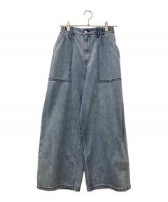 「りなっぺ」中川政七商店　リネンデニムのパンツ 中古・古着通販】中川政七商店 (ナカガワマサシチショウテン) リネン