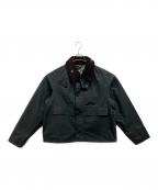 Barbourバブアー）の古着「SPEY/ワックス ショート ジャケット」｜グリーン