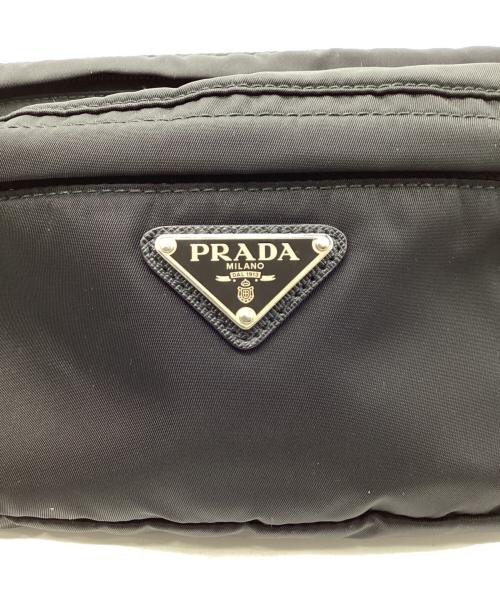 PRADA（プラダ）PRADA (プラダ) テスート ナイロンボディバッグ ブラックの古着・服飾アイテム