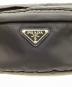 中古・古着 PRADA (プラダ) テスート ナイロンボディバッグ ブラック：65000円