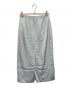 overdue flair (オーバーデュー フレア) STRIPE JACQUARD PENCIL SKIRT ライトブルー サイズ:1：5000円
