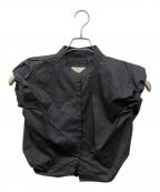 TODAYFULトゥデイフル）の古着「Puffshoulder Compact Shirts」｜ブラック