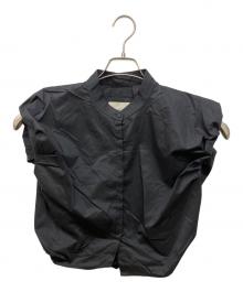 TODAYFUL（トゥデイフル）の古着「Puffshoulder Compact Shirts」｜ブラック