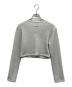 overdue flair (オーバーデュー フレア) GLITTERY JERSEY CARDIGAN グレー サイズ:Free：4500円