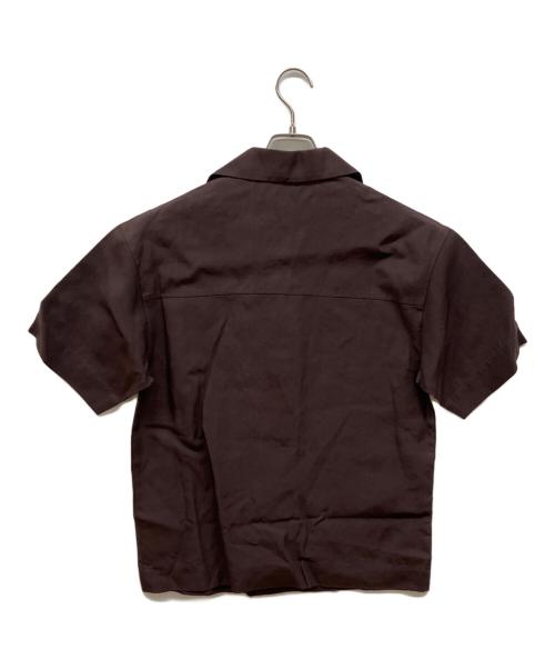 TODAYFUL（トゥデイフル）TODAYFUL (トゥデイフル) Halfsleeve Box Shirts ブラウン サイズ:FREEの古着・服飾アイテム