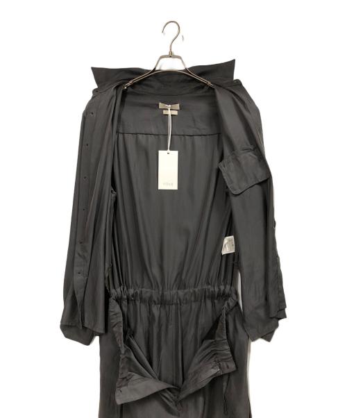 YOKE（ヨーク）YOKE (ヨーク) CUPRO JUMP SUIT グレー サイズ:3の古着・服飾アイテム