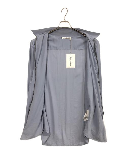 Acne studios（アクネ ストゥディオス）Acne studios (アクネ ストゥディオス) Zippered shirt ダスティーブルー サイズ:46の古着・服飾アイテム