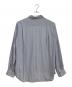 Acne studios (アクネ ストゥディオス) Zippered shirt ダスティーブルー サイズ:46：14000円