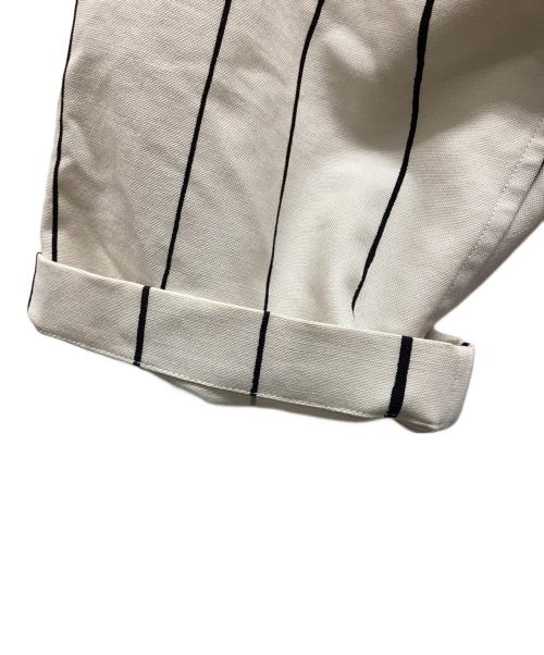 JIL SANDER（ジルサンダー）JIL SANDER (ジルサンダー) ピンストライプロングシャツ ベージュ サイズ:38の古着・服飾アイテム